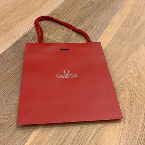 Omega paper shopping bag